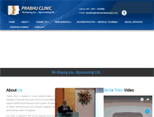 Tablet Screenshot of indocosmeticsurgery.com